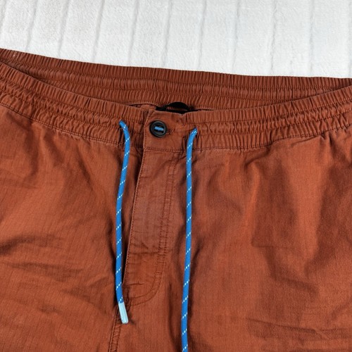 Pantalones Cortos Cotopaxi Para Hombre 2XL Naranja Salto Orgánico Ripstop Cintura Elástica Cordón - Imagen 10 de 16