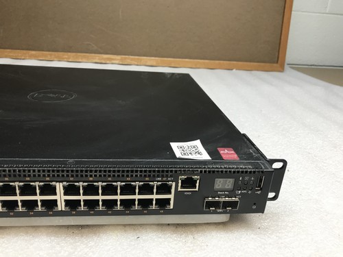 Dell N2048P E05W 48-Port Gigabit Ethernet Network Switch w/2x SFP+ Port & Ears - Picture 3 of 9