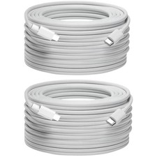 USB C Cable 15ft,USB C to USB C Cable 60W Fast Charging 2 Pack, Extra Long Ty...