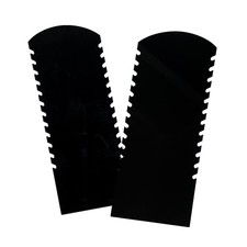 2Pcs/Set Acrylic Jewelry Organizer Rack, Necklace Holder Display Stand For Sh...