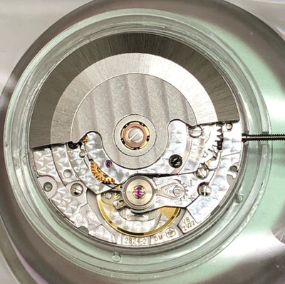 1PC ETA 2824-2 Watch Movement Silver with carved engraving