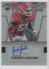 2016 Panini Prizm Collegiate Draft Picks Silver Jordan Jenkins #184 Auto 1e0