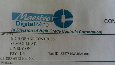Maestro Digital Mine - Zephyr AQS ZAQS-G002-G008-RH-MB-AB-IM
