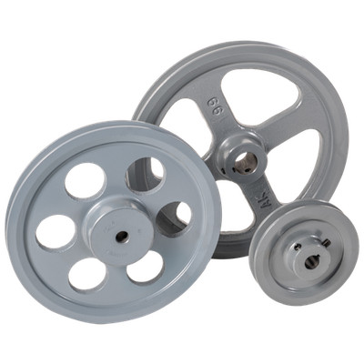 AK134-1-3/8 V-Belt Sheave, 1.375 in Bore, 3L, 4L, A Belt, 13.25 in OD