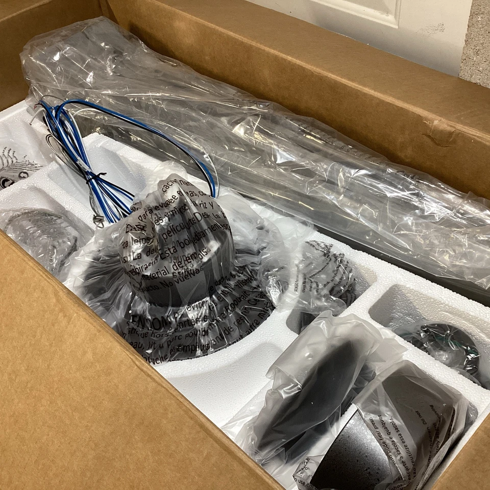 Kichler 300356 Ried 56" 3 Blade Indoor / Outdoor Ceiling Fan - Anvil Iron - Image 2 of 4