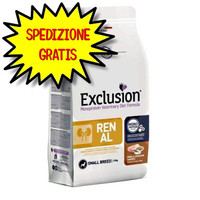 Exclusion Diet Dog Renal Small Maiale & Sorgo E Riso 2 Kg