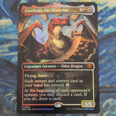 Wizards of the Coast MTG Lorehold, the Historian 284 Foil Borderless Mythic