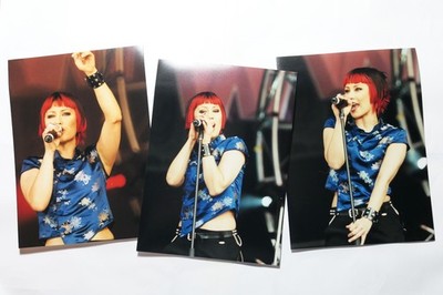 REPUBLICA in concert Hyde Pk London 1999! ~  Set of 10 RARE PHOTOS! SAFFRON