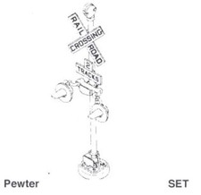 HO Grade Crossing Signal Set