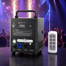 Silent Cold Spark Machine 800W  75dB DMX Wedding Stage Effect DJ Party