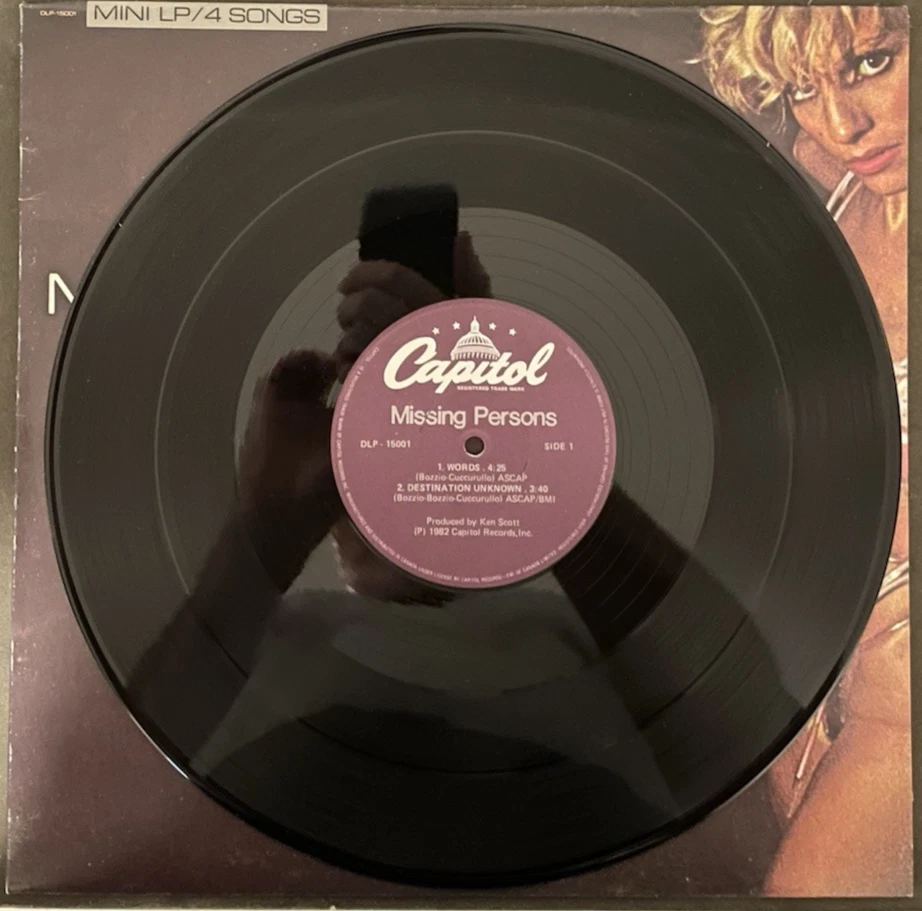 Missing Persons- Mini Vinyl LP / 4 Songs (Capitol) (1982) - New Foto 3 de 4