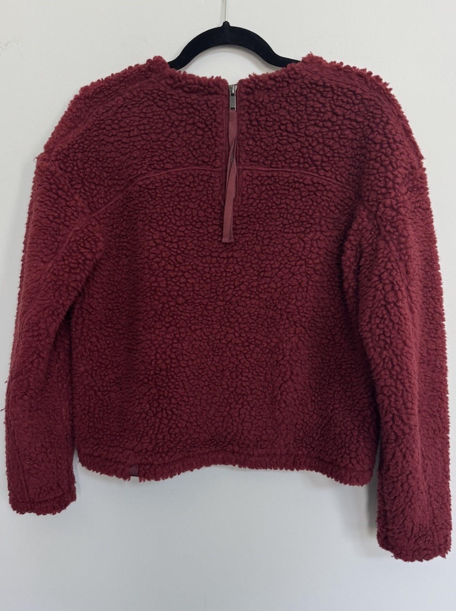 Lululemon Whenever Red Wool Pullover Sweater Wome… - image 2