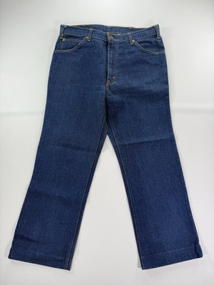 LEVI S VINTAGE 630 STRAIGHT Jeans - W36 L26 - Navy - Good Condition - Men s