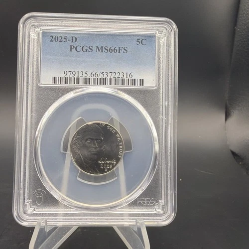 2025-D Jefferson Nickel — photo from the most recent tracked eBay sale