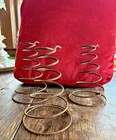 3 Antique Cyclone / Rusty Metal Old Bed Springs Coils Crafts / Christmas