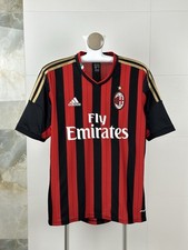 AC Milan Football Soccer Jersey 2013 / 14 Home t-shirt MEN Adidas size M