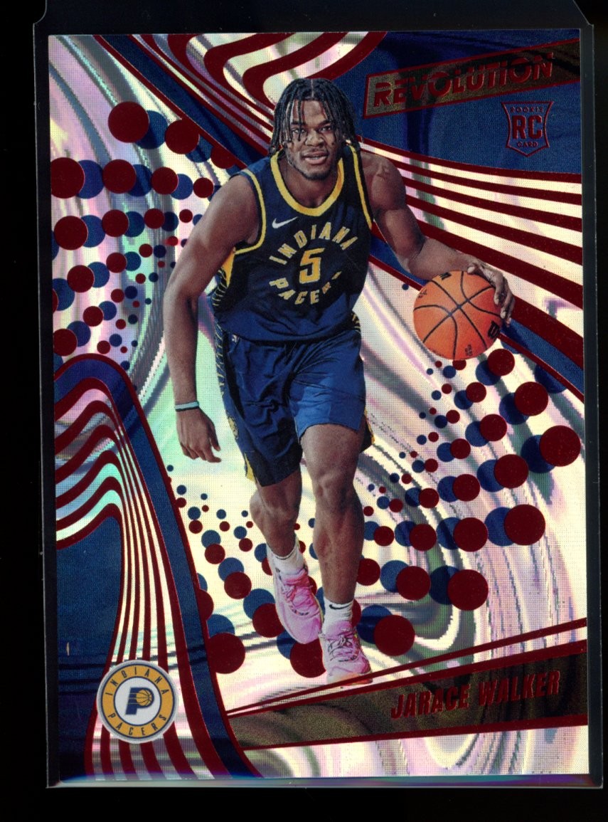 2023-24 Panini Revolution #112 Jarace Walker Red Swirl #/199