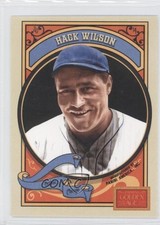 2014 Panini Golden Age Croft's Swiss Milk Cocoa Red Singles Hack Wilson HOF a8x
