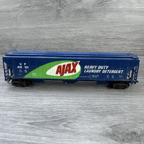 HO Scale Tyco Covered Hopper Car AJAX Billboard Union Pacific UP 431101