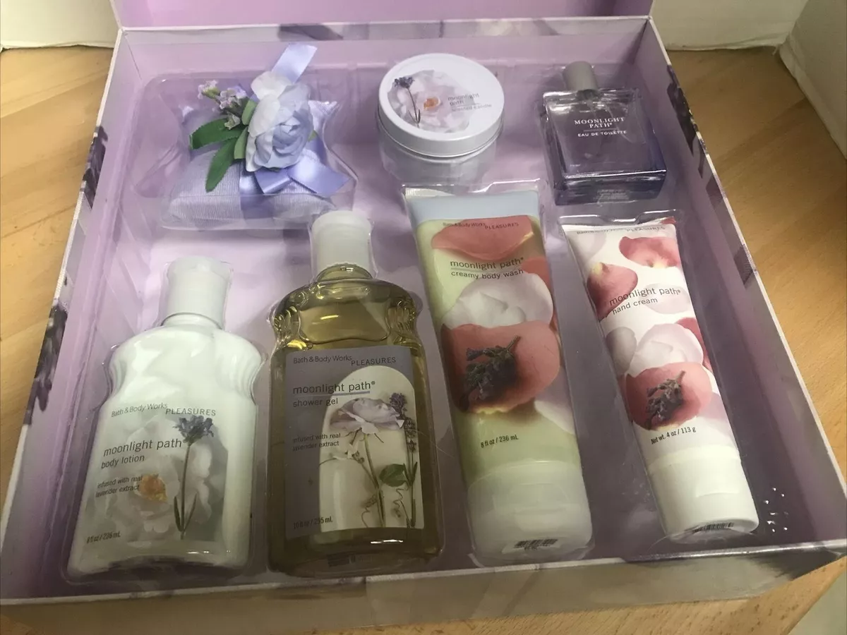 Bath Body Works MOONLIGHT PATH Gift Set Eau De Toilette Lotion
