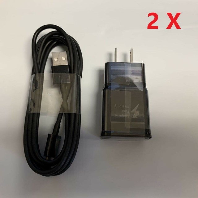 2 Set For Moto G6 G7 Plus G7 G7 Wall Charger + Type C USBC Fast