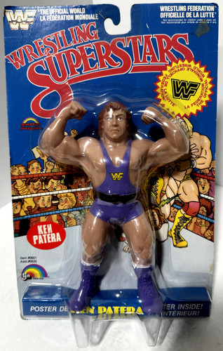 WWF LJN Wrestling Superstars Ken Patera Blue Card...