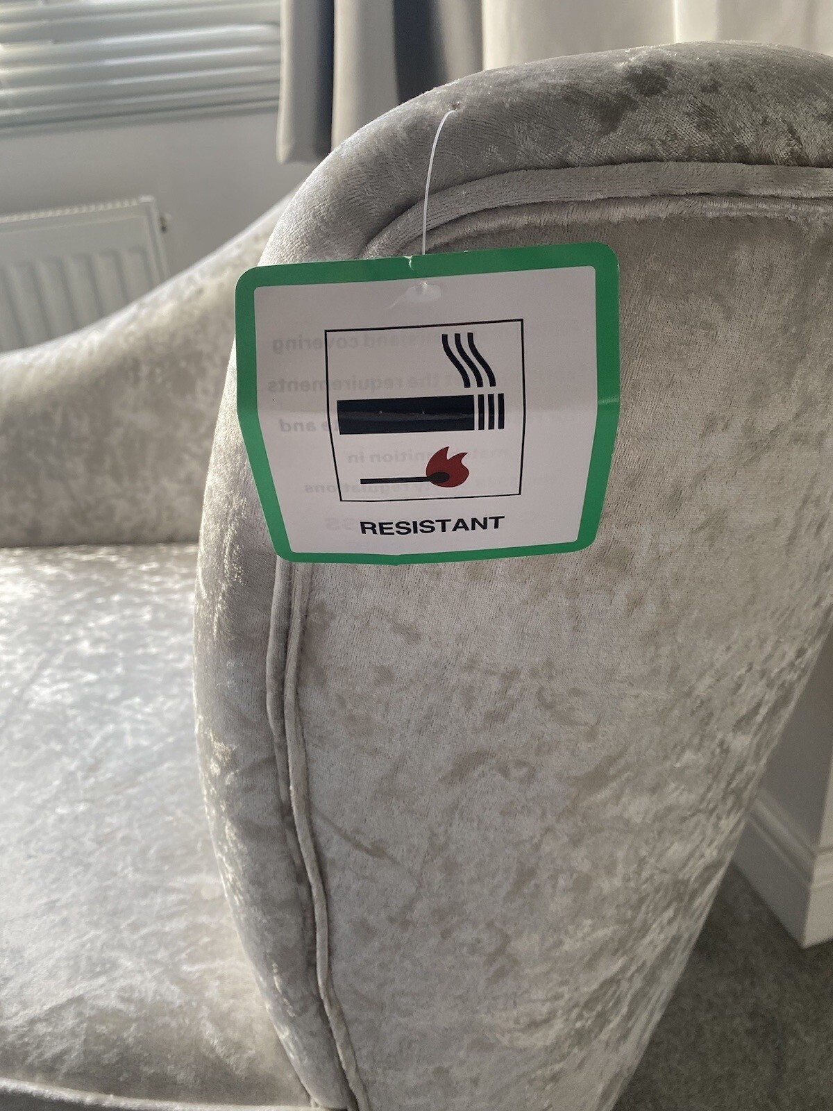 New grey chaise longue eBay