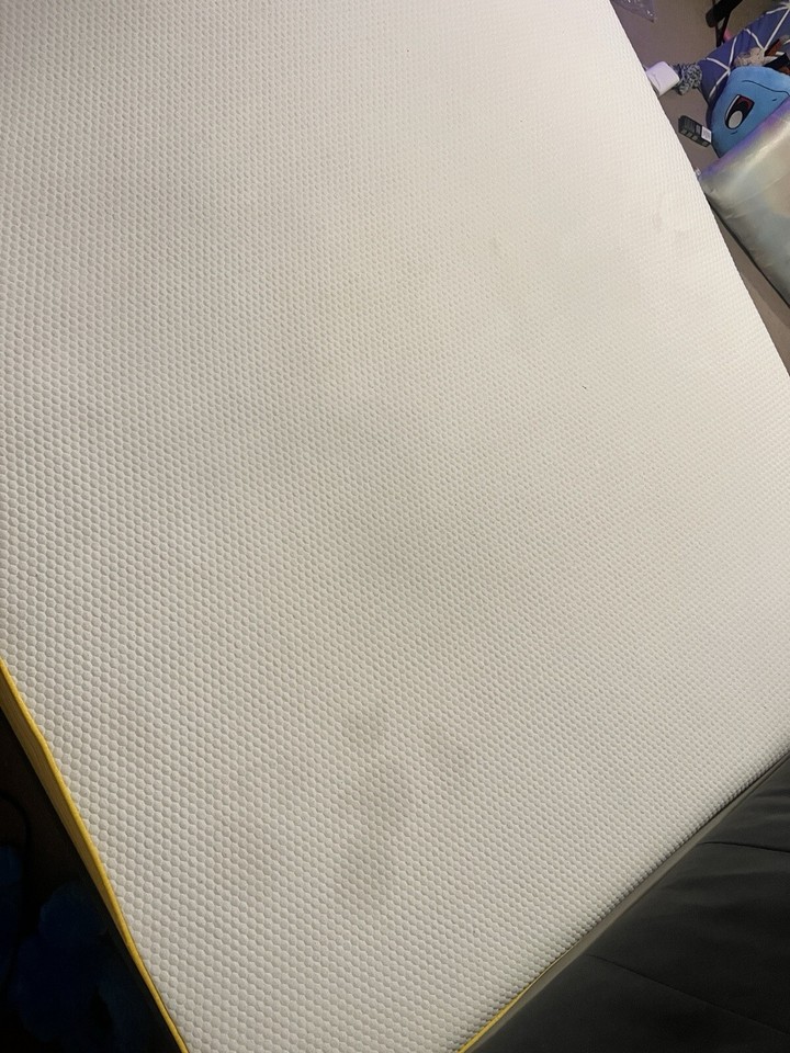 Double divan bed base with headboard and evesleep mattress eBay