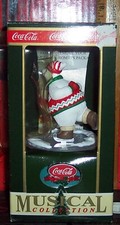 COCA - COLA MUSICAL COLLECTION POLAR BEAR SKATING NEVER DISPLAYED