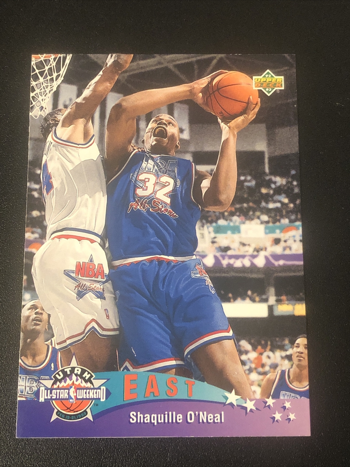 1992-93 Upper Deck Shaquille O’Neal #424 Rookie
