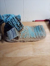 Alpacas of Montana 100% Alpaca Slippers New with Tag