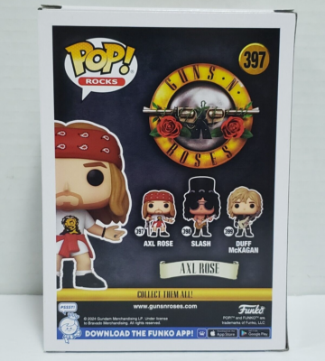 AXL ROSE - Guns N' Roses Funko POP! Rocks #397 Collectible Vinyl