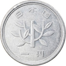 #896135 M&uuml;nze, Japan, Hirohito, Yen, 1984, SS, Aluminium, KM:74