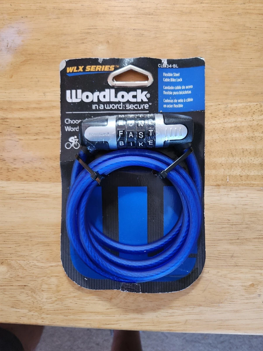 Wordlock WLX series CL 435 RD 4 Feet 4 Dial 8mm Combination Bike