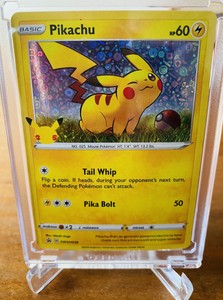 Pokemon TCG Pikachu SWSH039 HOLO BLACK STAR PROMO 25th Anniversary Mint | eBay