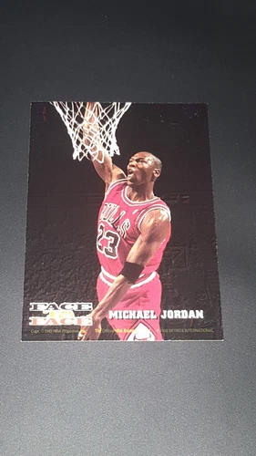 🔥🔥1993-94 Michael Jordan NBA Hoops Face To Face Insert 90's HOT CARD!!🔥GOAT