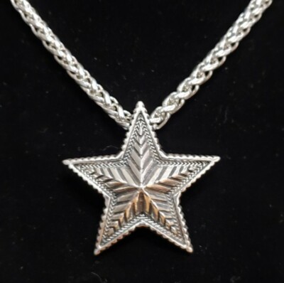 Cody Sanderson Sterling Silver 925 Star Pendant 18 Cody Sanderson Sterling Silver 925 Star Pendant 18