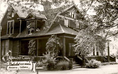 Limberlost Cabin, Limberlost State Memorial, Geneva, Indiana, Indiana Postcard