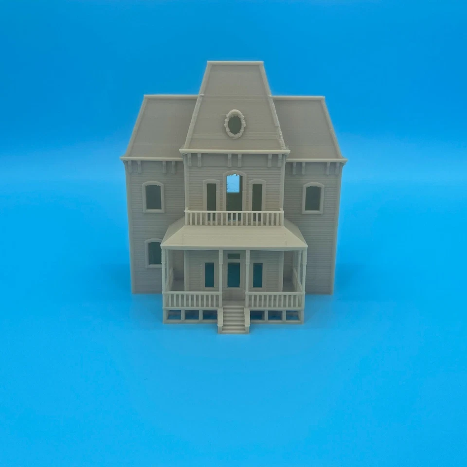 New! PSYCHO HOUSE - House on the Hill - Z Scale 1:220 - NO Assembly Required! 3D - Image 3 of 4
