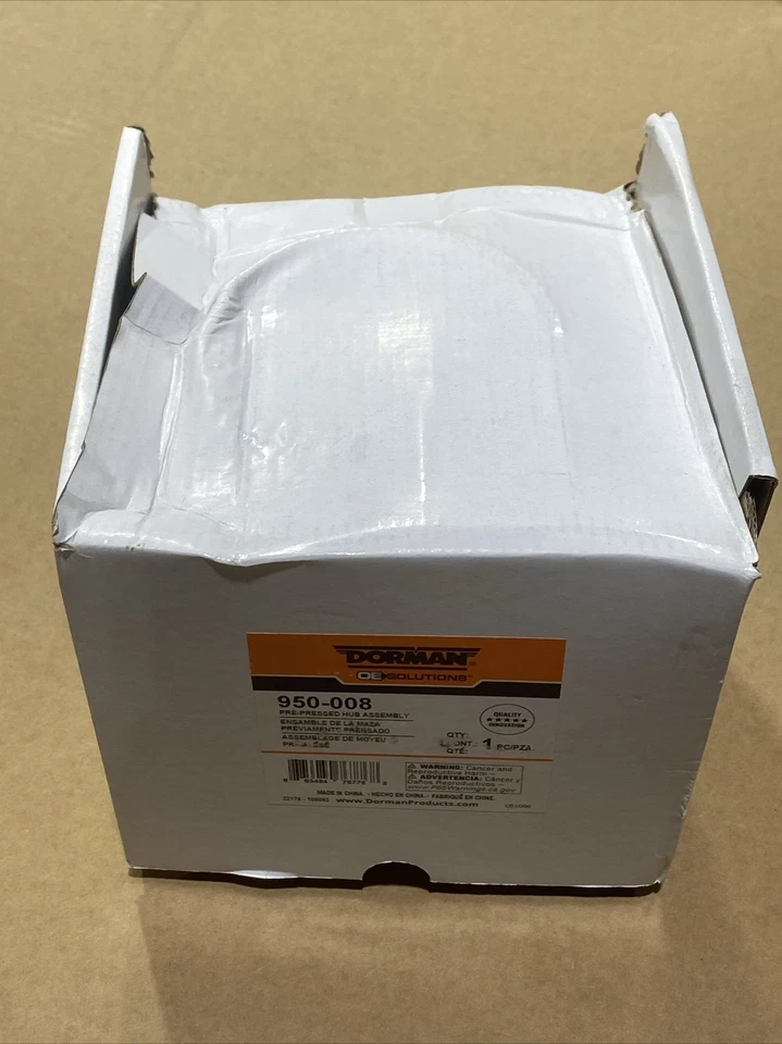 Rolamento de eixo e conjunto de cubo compatível com 2003-2008 Infiniti FX35 FX45 DORMAN Novo - Imagem 4 de 4