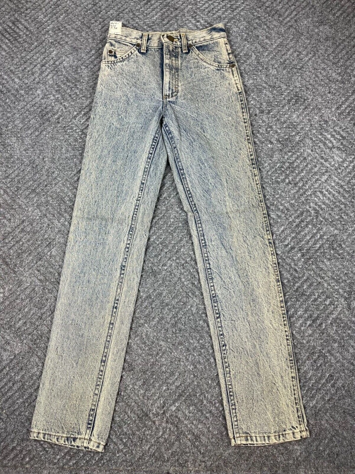 De colección Lee Juniors Easy Frosted Rider Niños Niños Cónico 24x30 Lavado Ácido Nuevo con Etiquetas Foto 3 de 4