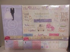 2 pack of "Miss Elizabeths" scrapbooking pages