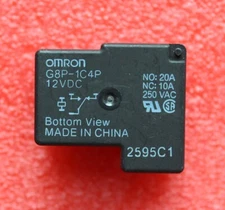 1pcs G8P-1C4P G8P-1C4P-AIP 12VDC Power Relay 20A 250VAC 12VDC 5 Pins