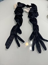 Ladies Long Satin Formal Gloves New One Size Vs12