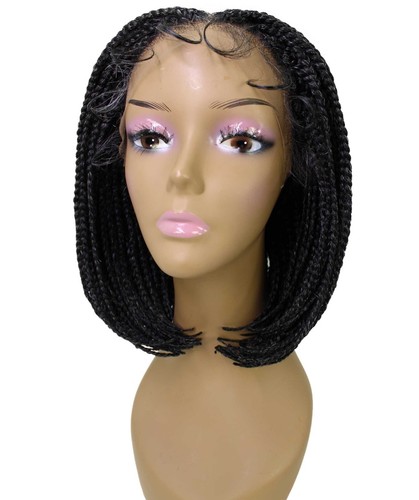 LUXLUXE Tiara gerade 12 Zoll lang 4X4 handgebundene Spitze geflochtene Perücke, BLB-0140 - Bild 74 von 128