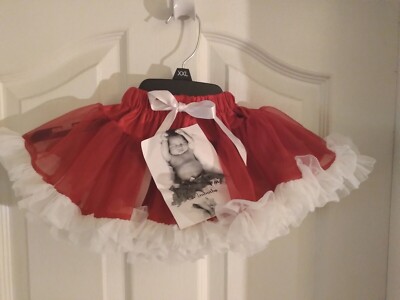 Belle Ame Santa Red Fancy Tutu for Infant 0   3M NEW