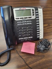 Allworx 9212L VoIP Telephone With Backlit Display - Black 24VDC 400mA ICES -3(B)