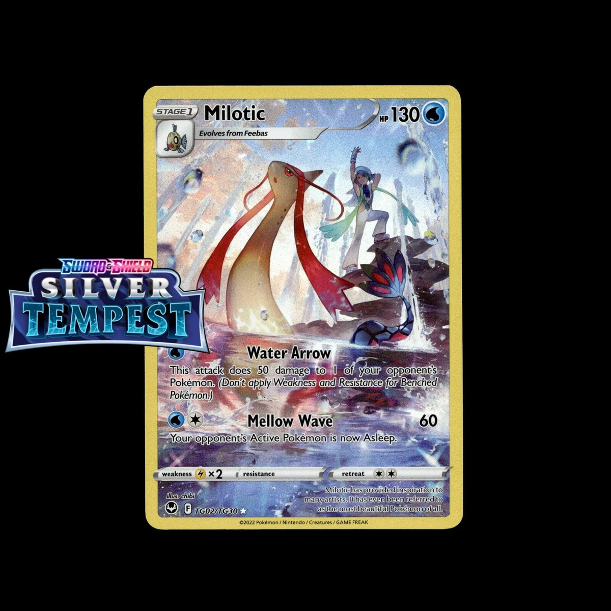 Milotic Pokémon TCG Cards for sale | eBay