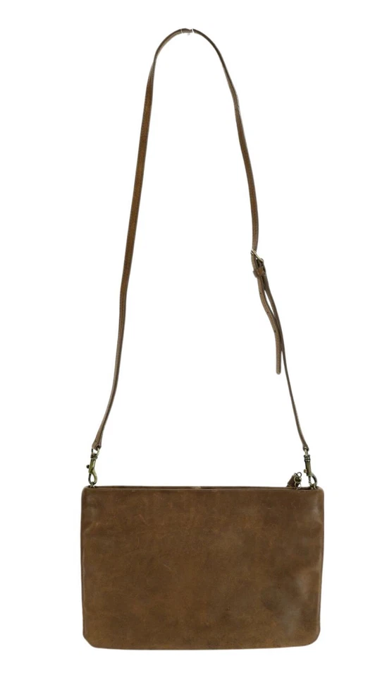 Bolso de Mano UGG Australia Mariana Tejido Cuero Coñac Foto 2 de 4