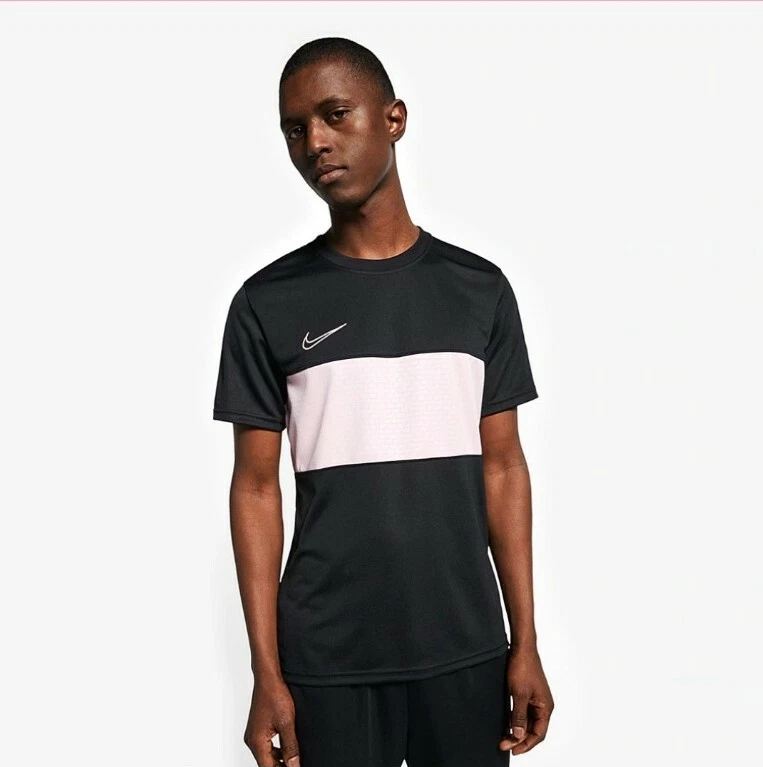 Nike Dry Academy Shirt Sz Medium Black Pink AJ9998 011 eBay